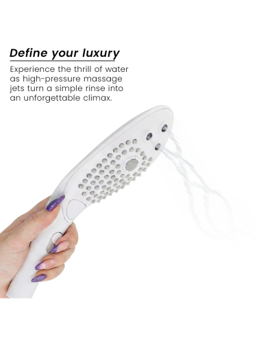 WOMANIZER - WAVE CLITORAL STIMULATING SHOWER HEAD WHITE