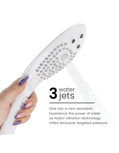 WOMANIZER - WAVE CLITORAL STIMULATING SHOWER HEAD WHITE