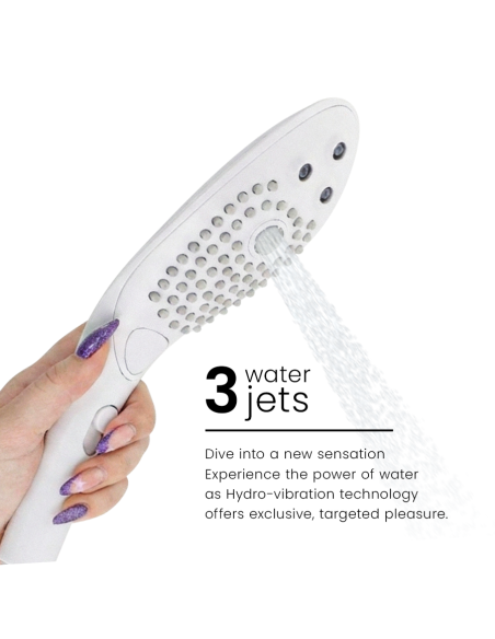 WOMANIZER - WAVE CLITORAL STIMULATING SHOWER HEAD WHITE