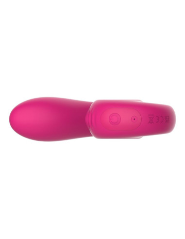 SNAIL VIBE  - GIZI LITE DUALG-SPOTAS ir CLITORAL PINK VIBRATOR