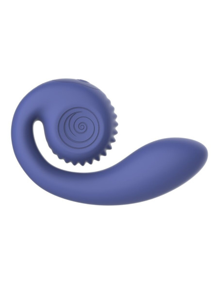 SNAIL VIBE - GIZI LITE DUAL G-SPOT and CLITORAL PURPLE VIBRATOR