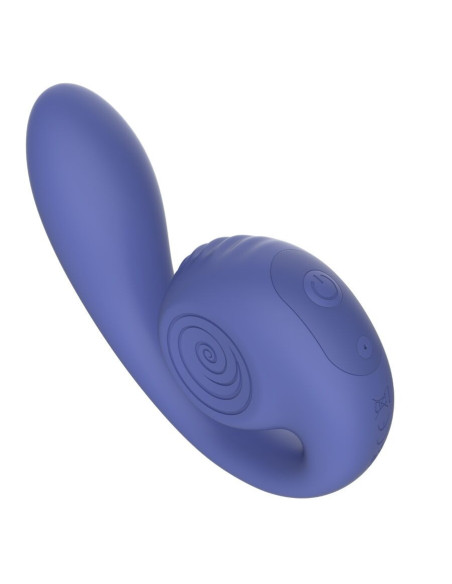 SNAIL VIBE - GIZI LITE DUAL G-SPOT and CLITORAL PURPLE VIBRATOR