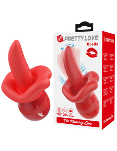 PRETTY LOVE - OBELIA MASTURBATOR TONGUE VIBRATOR WITH ORBITAL MOTION