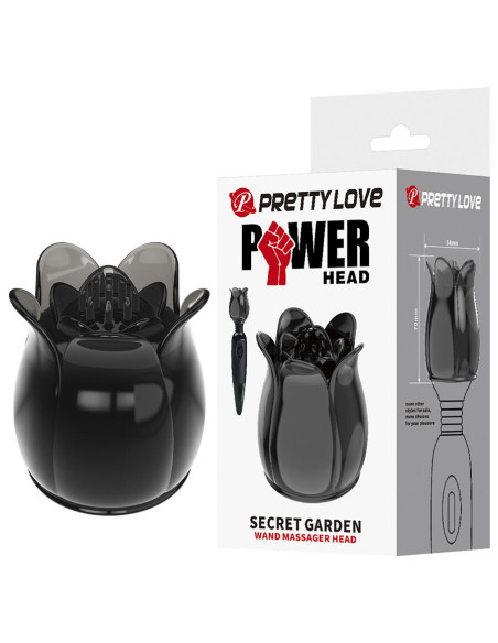 PRETTY LOVE - SECRET GARDEN BLACK MASSAGE HEAD