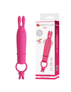 PRETTY LOVE - DELIA RABBIT VIBRATOR WITH RESISTANCE RING