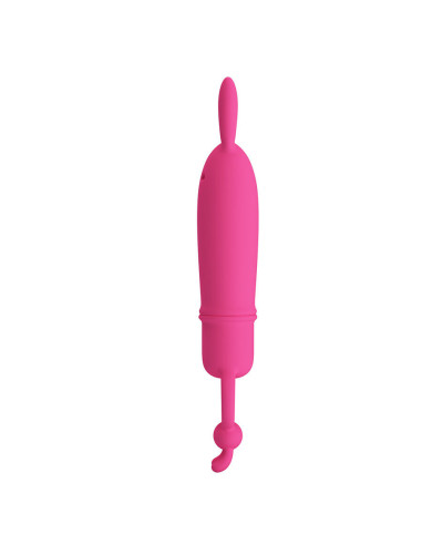 PRETTY LOVE - DELIA RABBIT VIBRATOR WITH RESISTANCE RING