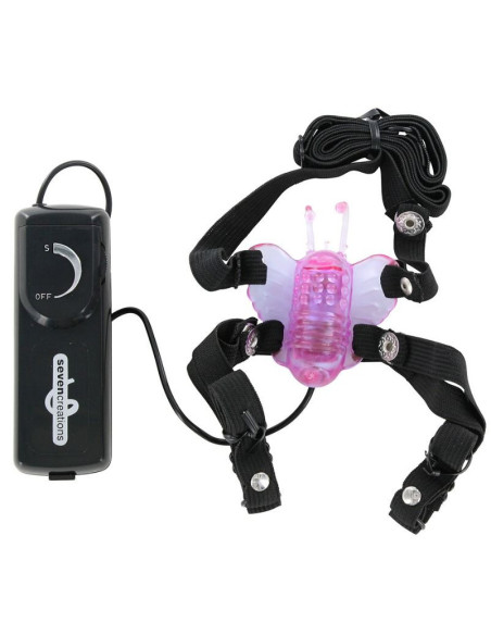 SEVEN CREATIONS - BUTTERFLY STIMULATOR WITH VIBRATION