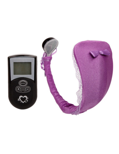 BAILE - THONG WITH VIBRATOR WITH LILAC REMOTE CONTROL