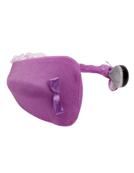 BAILE - THONG WITH VIBRATOR WITH LILAC REMOTE CONTROL