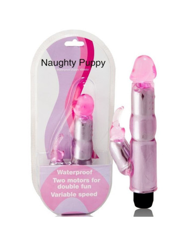 BAILE - VIBRATOR WITH ADJUSTABLE PINK STIMULATOR