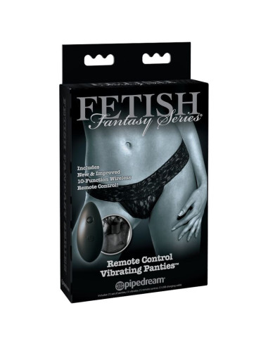 FETISH FANTASY LIMITED EDITION - REMOTE CONTROL VIBRATING PANTIES