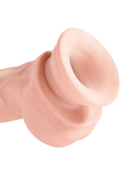 KING COCK - TRIGUBO TANKIO DILDO 18,4 CM
