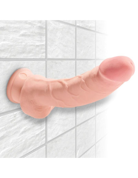 KING COCK - TRIGUBO TANKIO DILDO 18,4 CM