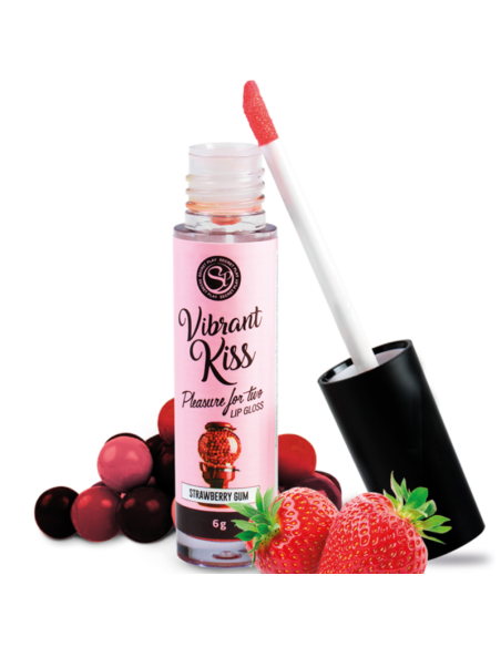 SECRETPLAY - LIP GLOSS VIBRANT KISS STRAWBERRY GUM