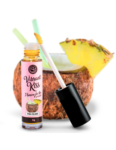 SECRETPLAY - LIP GLOSS VIBRANT KISS - PINA COLADA