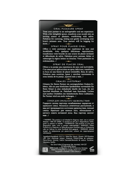 SHUNGA - WAVES PLEASURE SPRAY ORAL SEDUCTIVE WATERMELON 20 ML