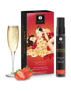 SHUNGA - WAVES PLEASURE SPRAY ORAL SEDUCTIVE STRAWBERRY 20 ML
