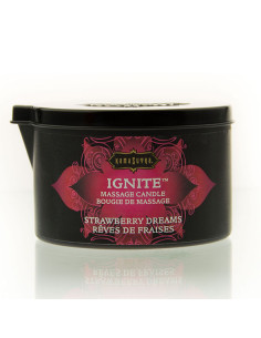 KAMASUTRA - STRAWBERRY DREAMS MASSAGE CANDLE 170 GR 2