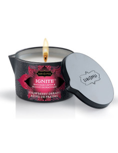 KAMASUTRA - STRAWBERRY DREAMS MASSAGE CANDLE 170 GR
