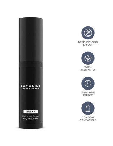 INTIMATELINE PURŠKALAS BOYGLIDE DELAY, ATIDĖLINANTIS POJŪTĮ, 20 ML