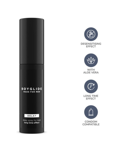 INTIMATELINE PURŠKALAS BOYGLIDE DELAY, ATIDĖLINANTIS POJŪTĮ, 20 ML