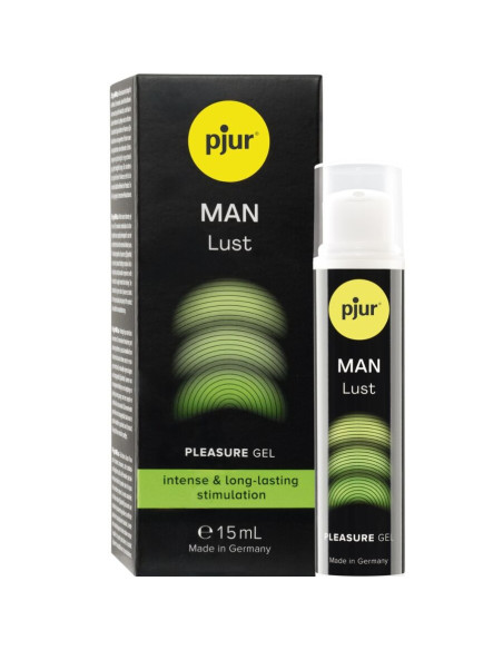 PJUR - MAN LUST PLEASURE GELINTENSE  ir ILGALAIKIS STIMULIAVIMAS 15 ML