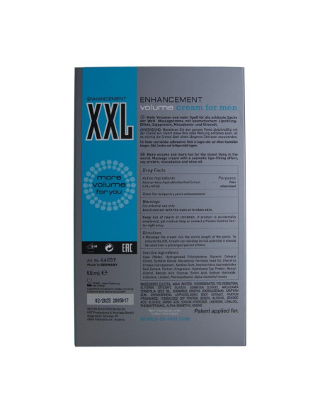 HOT - XXL ENHANCEMENT CREAM FOR MEN 50 ML