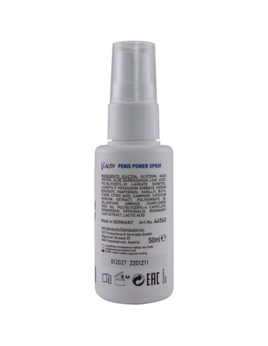 HOT - V-ACTIV PENIS POWER SPRAY FOR MEN 50 ML