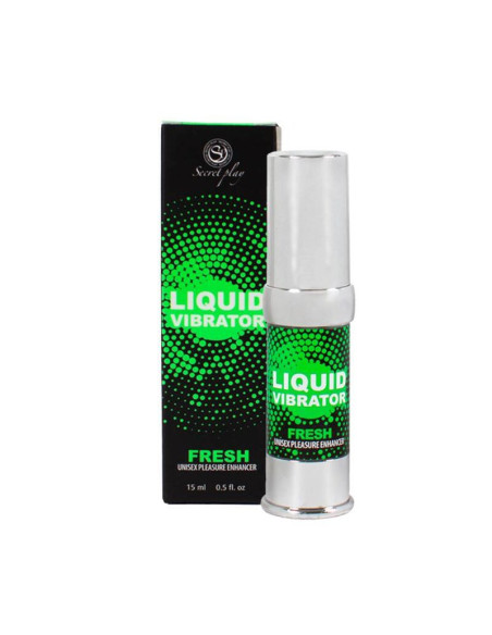SECRETPLAY - FRESH LIQUID VIBRATOR STIMULATOR and PLEASURE INTENSIFIER 15 ML