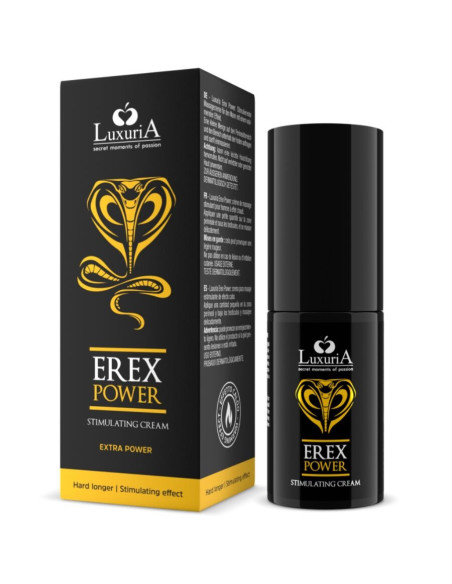 INTIMATELINE LUXURIA - EREX POWER HARD LONGER PENIS CREAM 30 ML