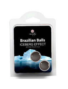 SECRET PLAY SET 2 BRAZILIAN BALLS ICEBERG EFFECT