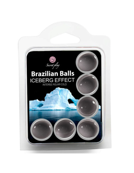 SECRET PLAY SET 6 BRAZILIAN BALLS ICEBERG EFFECT