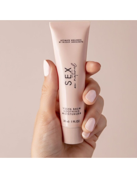 BIJOUX INDISCRETS - SEX AU NATUREL VULVA BALZAMAS RAMINANTIS DRĖKINAMASIS KREMAS 30 ML