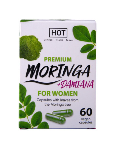 HOT - MORINGA WOMEN CAPS WOMAN 60 UNITS