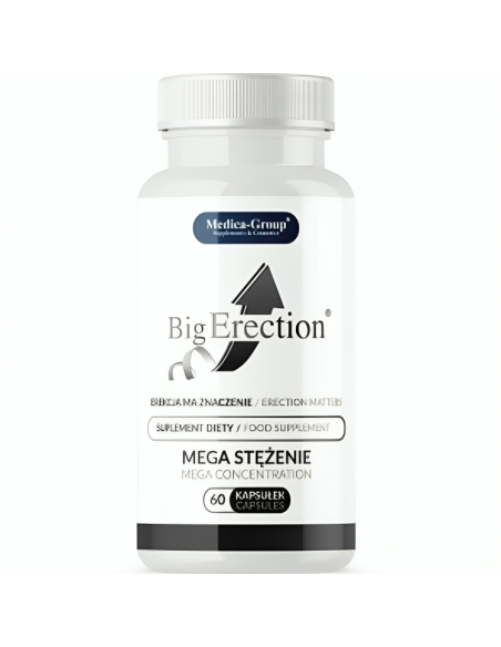 MEDICA GROUP - BIG ERECTION ENHANCER FOR MEN 60 CAPSULES
