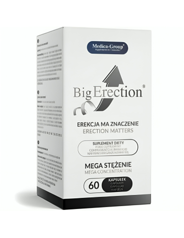 MEDICA GROUP - BIG ERECTION ENHANCER FOR MEN 60 CAPSULES