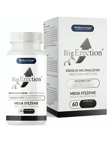 MEDICA GROUP - BIG ERECTION ENHANCER FOR MEN 60 CAPSULES