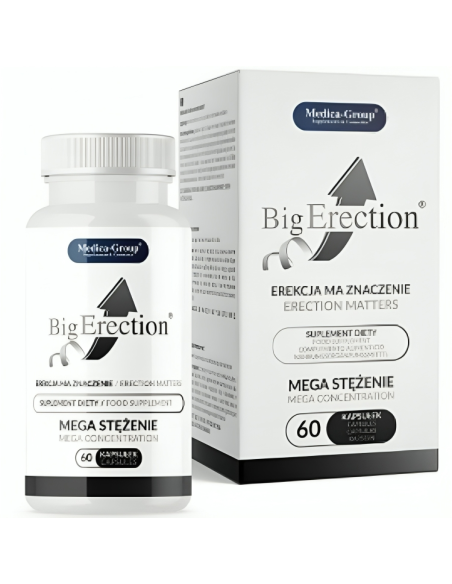 MEDICA GROUP - BIG ERECTION ENHANCER FOR MEN 60 CAPSULES