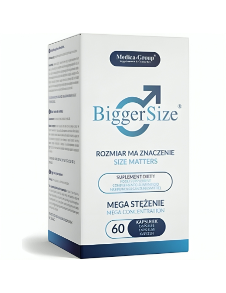 MEDICA GROUP - BIGGER SIZE PENIS ENLARGEMENT 60 CAPSULES