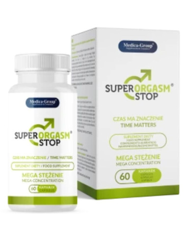 MEDICA GROUP – SUPER ORGAZMO STOP DELAY VYRAMS 60 KAPSULIŲ