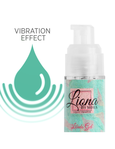 LIONA BY MOMA - LIQUID VIBRATOR LIBIDO GEL 15 ML