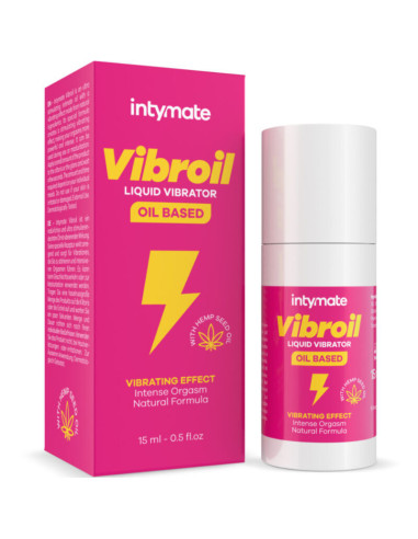 INTIMATELINE INTYMATE - VIBROIL INTIMATE OIL FOR HER VIBRATING EFFECT 15 ML