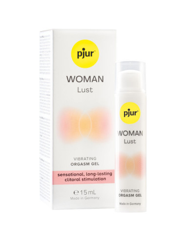 PJUR - WOMAN LUST VIBRATING GEL FOR ORGASM 15 ML
