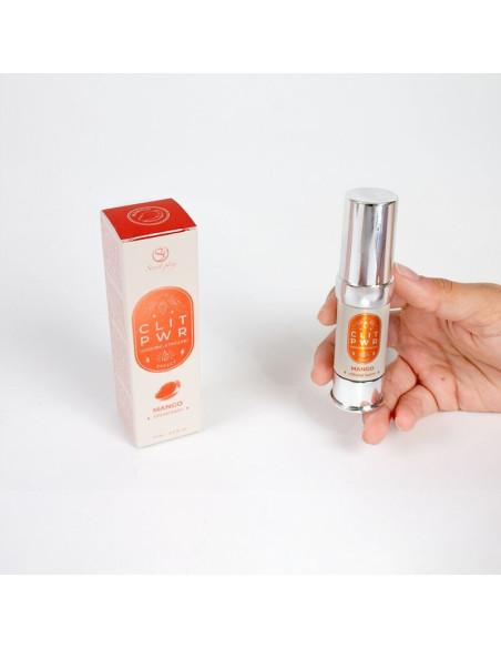 SLAPTAS ŽAIDIMAS - KLITTORIO STIPRIKLIS SU MANGŲ IR KLITORIO BALZAMU