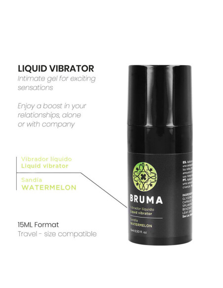BRUMA - SKYSTAS VIBRATORIUS ULTRA SLYDANTIS ARBŪZO SKONIO VIBRATORIUS 15 ML