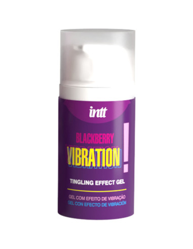 INTT RELEASES - LIQUID VIBRATING GEL BLACKBERRY FLAVOR 15 ML