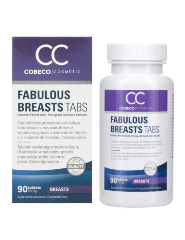 COBECO - CC FABULOUS BREASTS 90 TABLEČIŲ - ES