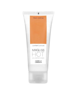 MIXGLISS - HEAT EFFECT LUBRICANT CINNAMON FLAVOR 70ML