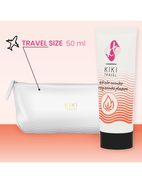 KIKÍ TRAVEL - CANNABIS HOT EFFECT LUBRICANT 50 ML