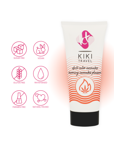 KIKÍ TRAVEL - CANNABIS HOT EFFECT LUBRICANT 50 ML
